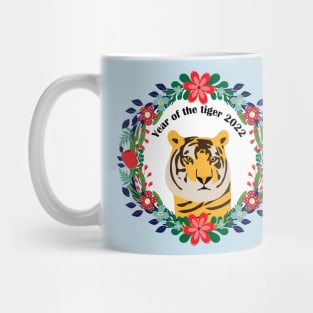 Year of the tiger 2022 - flowers Mug